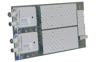 DVB-T into DVB-T, channel converter (copes with critical conditions), twin version