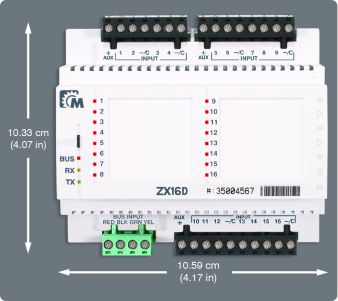 16 Zone Expansion Module ZX16D