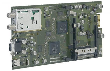 DVB-S2 into AV with CI, twin module